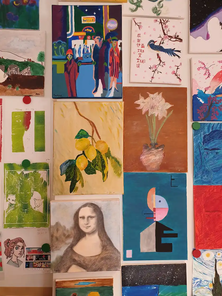 24_Abschlussarbeiten Kunst Jahrgang 10