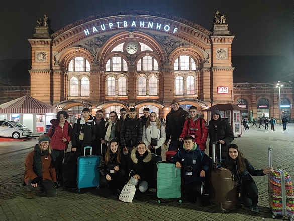 Besuch aus Spanien an der NOG mit Erasmus+ Förderung