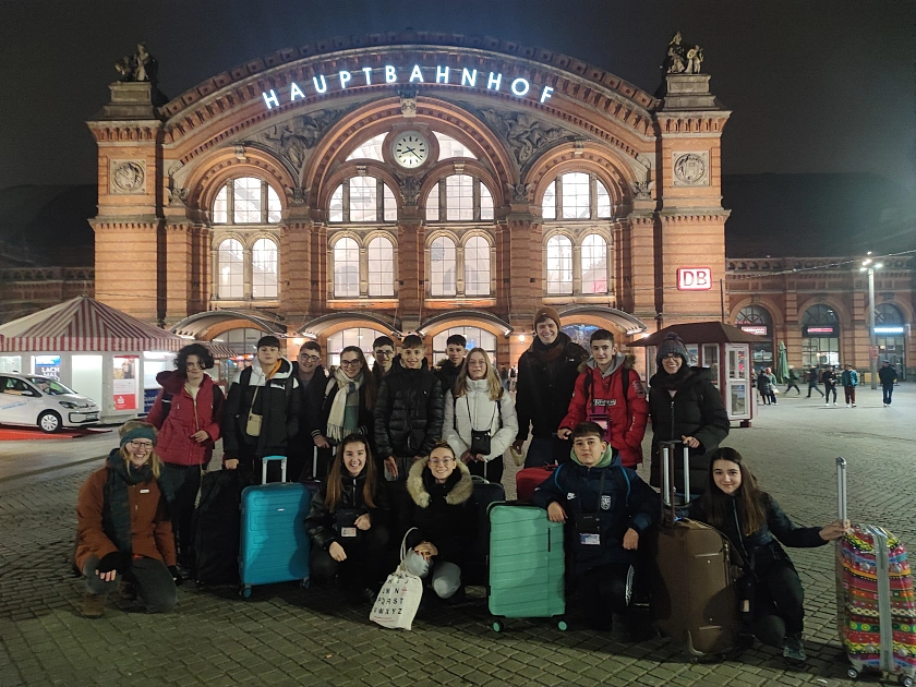 Besuch aus Spanien an der NOG mit Erasmus+ Förderung