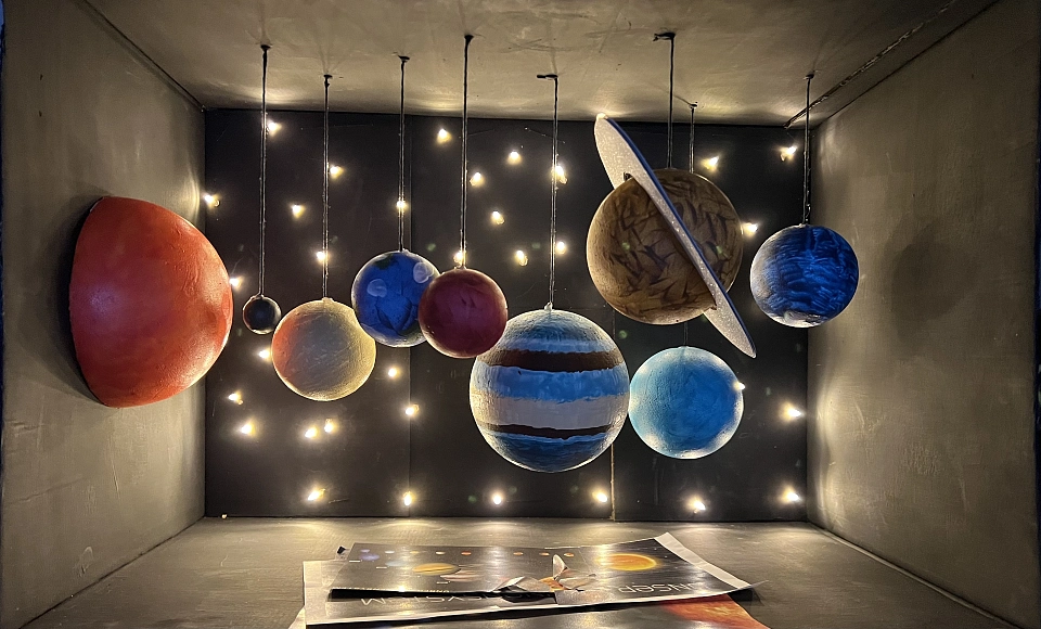 Modell des Planetensystems Projektpr&auml;sentation 2022