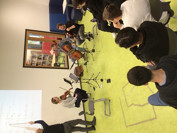 Das Signum Quartett an der NOG