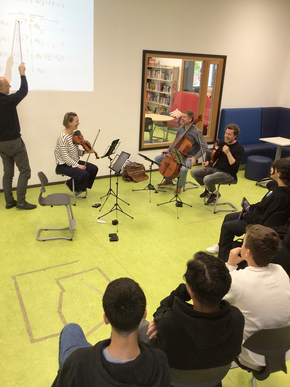 Das Signum Quartett an der NOG