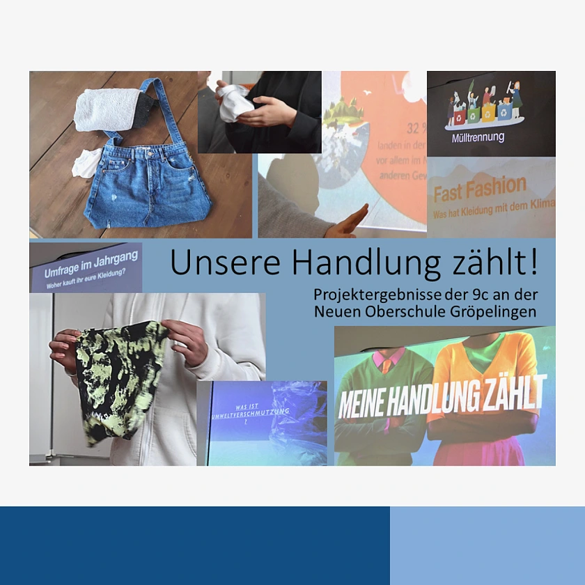 Projektzusammenarbeit mit dem MARUM - die 9c präsentiert Ergebnisse