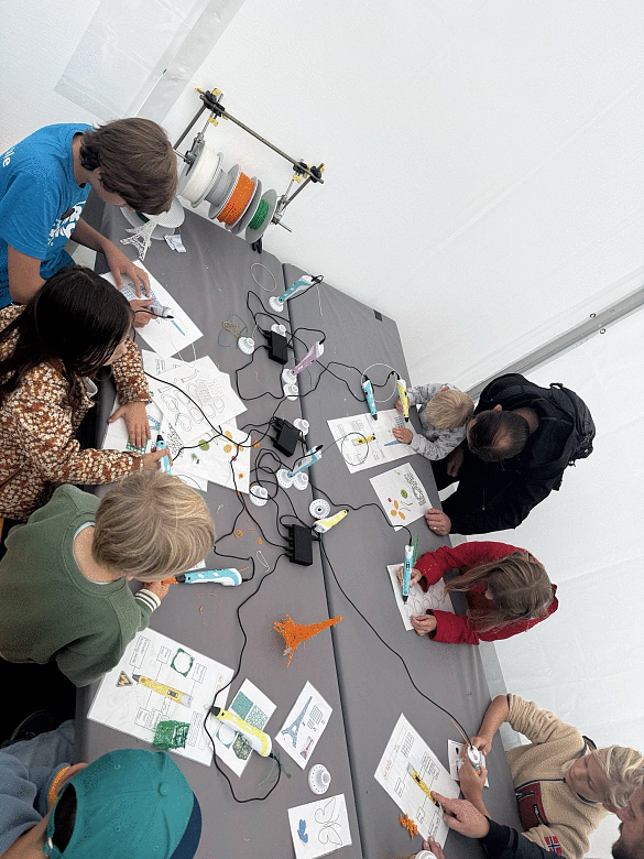 Station 3: 3D-Stifte