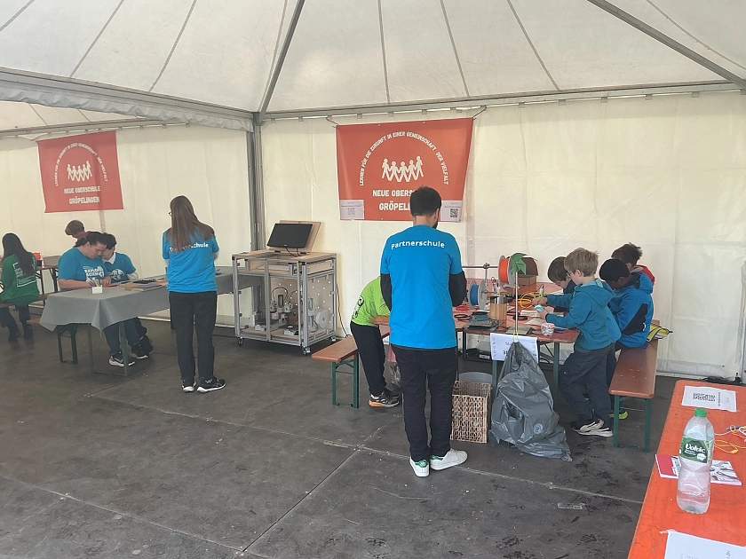 Unser Stand Innen