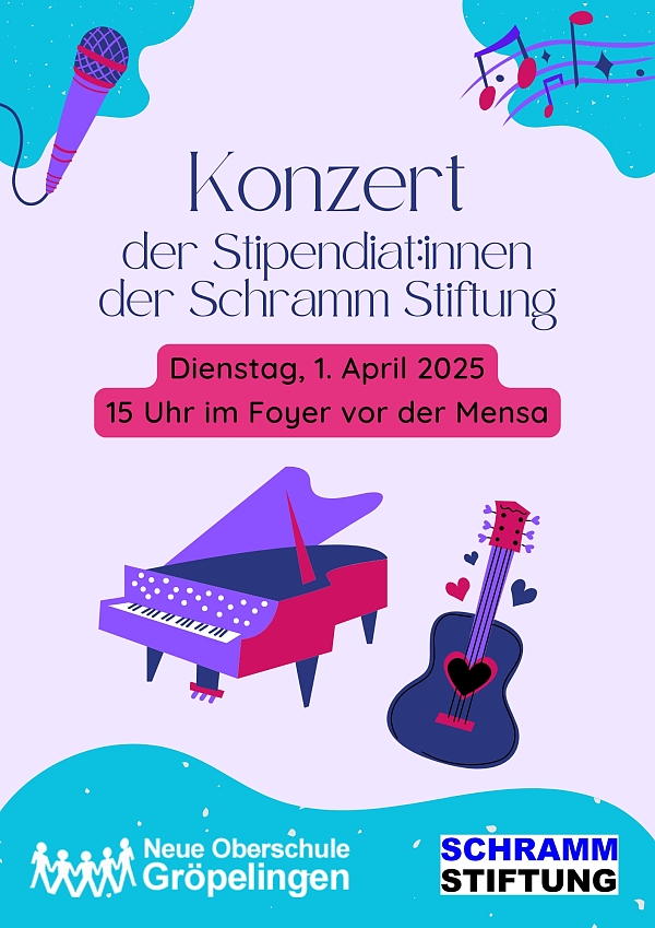 2025_Einladung zum Konzert der Stipendiat:innen der Schramm Stiftung